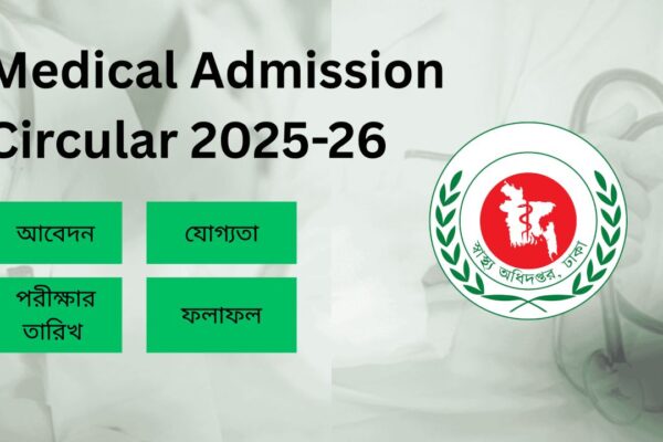 মেডিকেল ভর্তি পরীক্ষা ২০২৫-২৬: জিপিএ হালনাগাদে নতুন নির্দেশনা