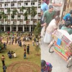 ঢাবিতে ভূমিকম্প আতঙ্ক: হল থেকে লাফ দিয়ে ৪ শিক্ষার্থী আহত | Earthquake in Dhaka Today News