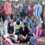 রাজধানীর বিভিন্ন পয়েন্টে সাত কলেজ শিক্ষার্থীদের সড়ক অবরোধ