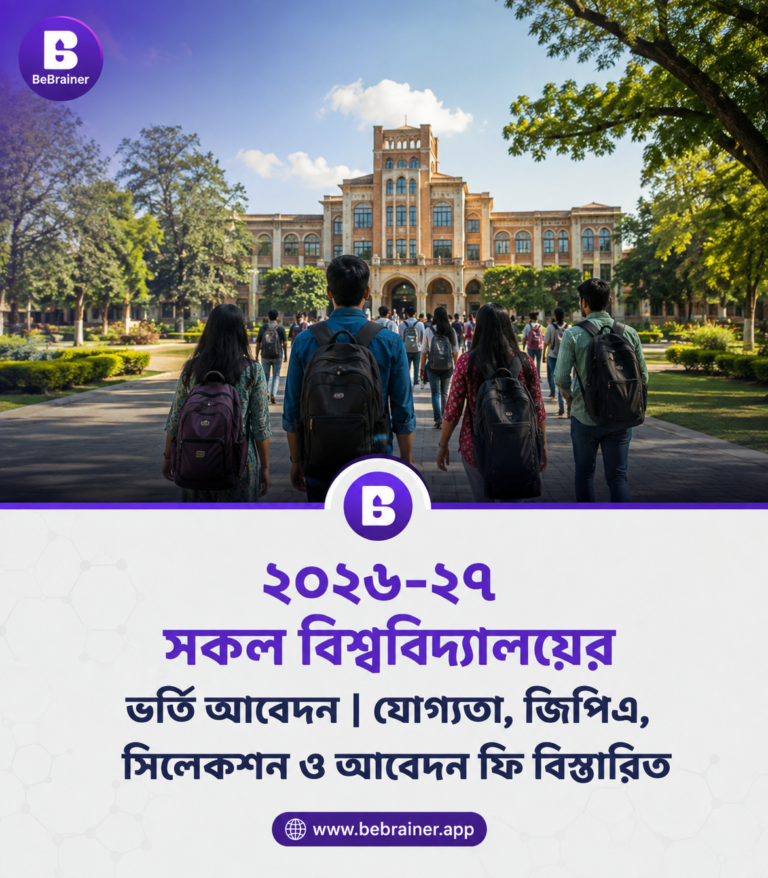 ২০২৬-২৭ সকল বিশ্ববিদ্যালয়ের ভর্তি আবেদন আবেদন যোগ্যতা, জিপিএ, সিলেকশন ও আবেদন ফি বিস্তারিত