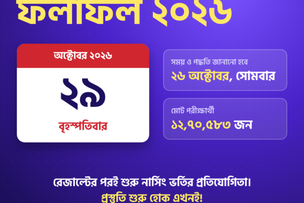 এইচএসসি ফলাফল ২০২৬ প্রকাশের তারিখ ২৯ অক্টোবর